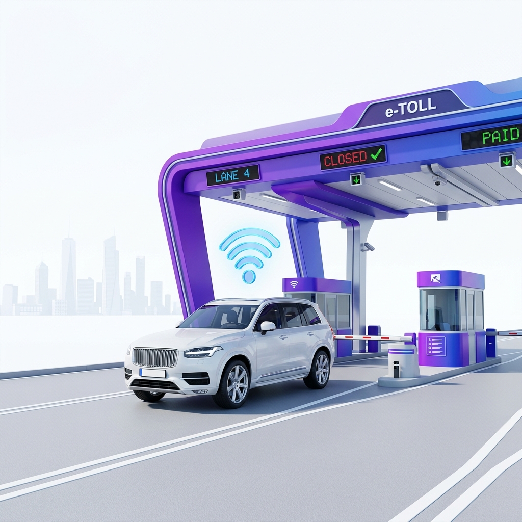 FASTag 3D Toll Booth